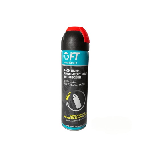 Spray Tracciatore Fluorescente Rosso 500 ml – Cantiere Segnalazione – Lemag SRL - Lemag srl