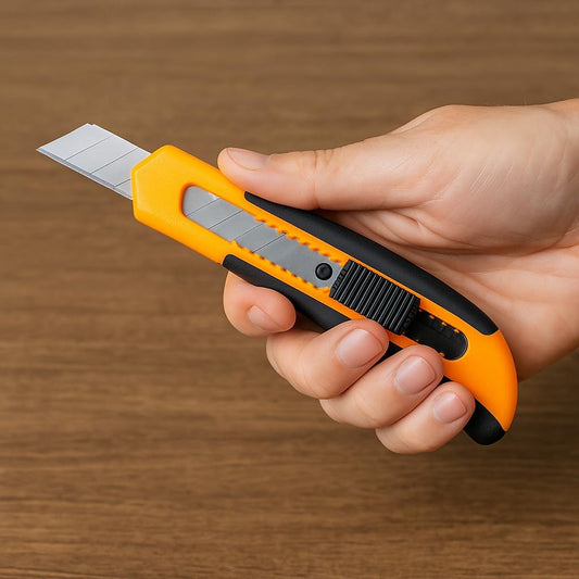 Cutter Professionale con Lama Autoretrattile in Acciaio – Ergonomico - Lemag srl