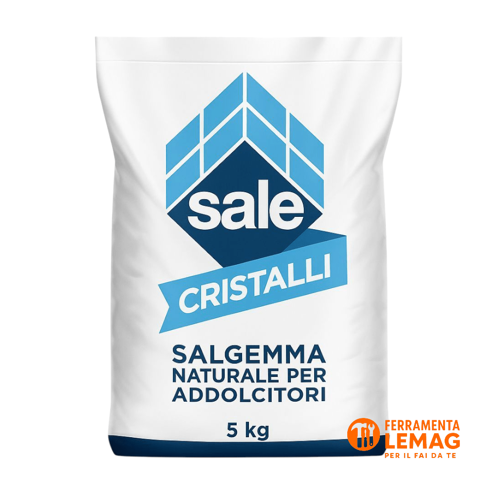 Sale per Addolcitore Depurel in Cristalli – Sacco da 5 Kg per Trattamento Acque - Lemag srl