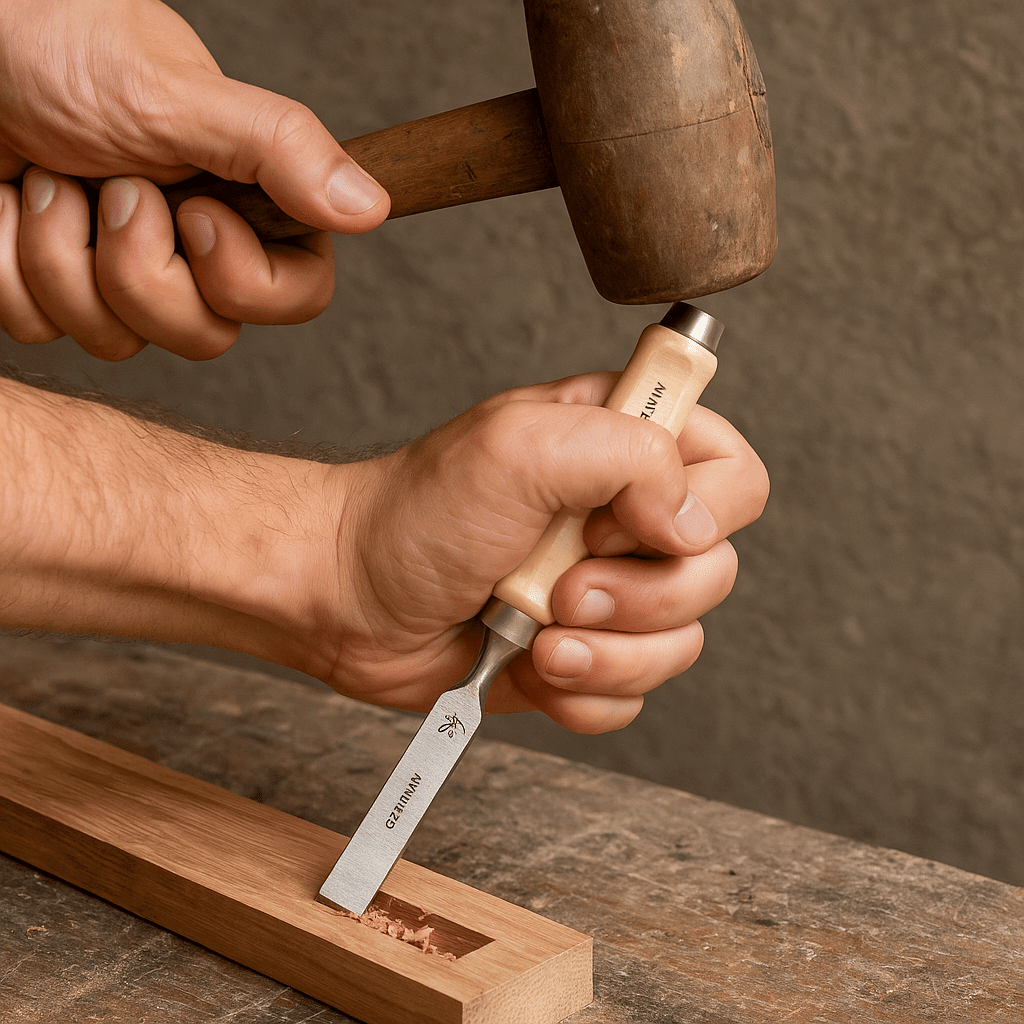 Scalpello per legno 19 mm, affilato e resistente per intaglio e lavorazioni precise - Lemag srl