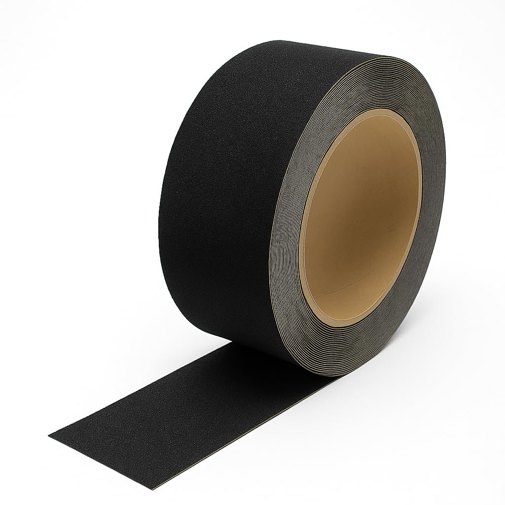 Nastro Antiscivolo Nero 25 mm x 15 m – Adesivo Resistente per Scale, Rampe, Pavimenti e Superfici Lisce – Sicurezza Antisdrucciolo Interni ed Esterni - Lemag srl