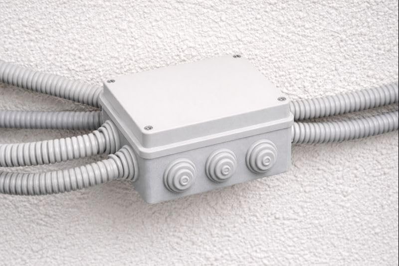 Cassetta di Derivazione IP65 300x220x125 mm – PC/ABS con Viti Inox – Scatola Elettrica Stagna per Interno ed Esterno - Lemag srl