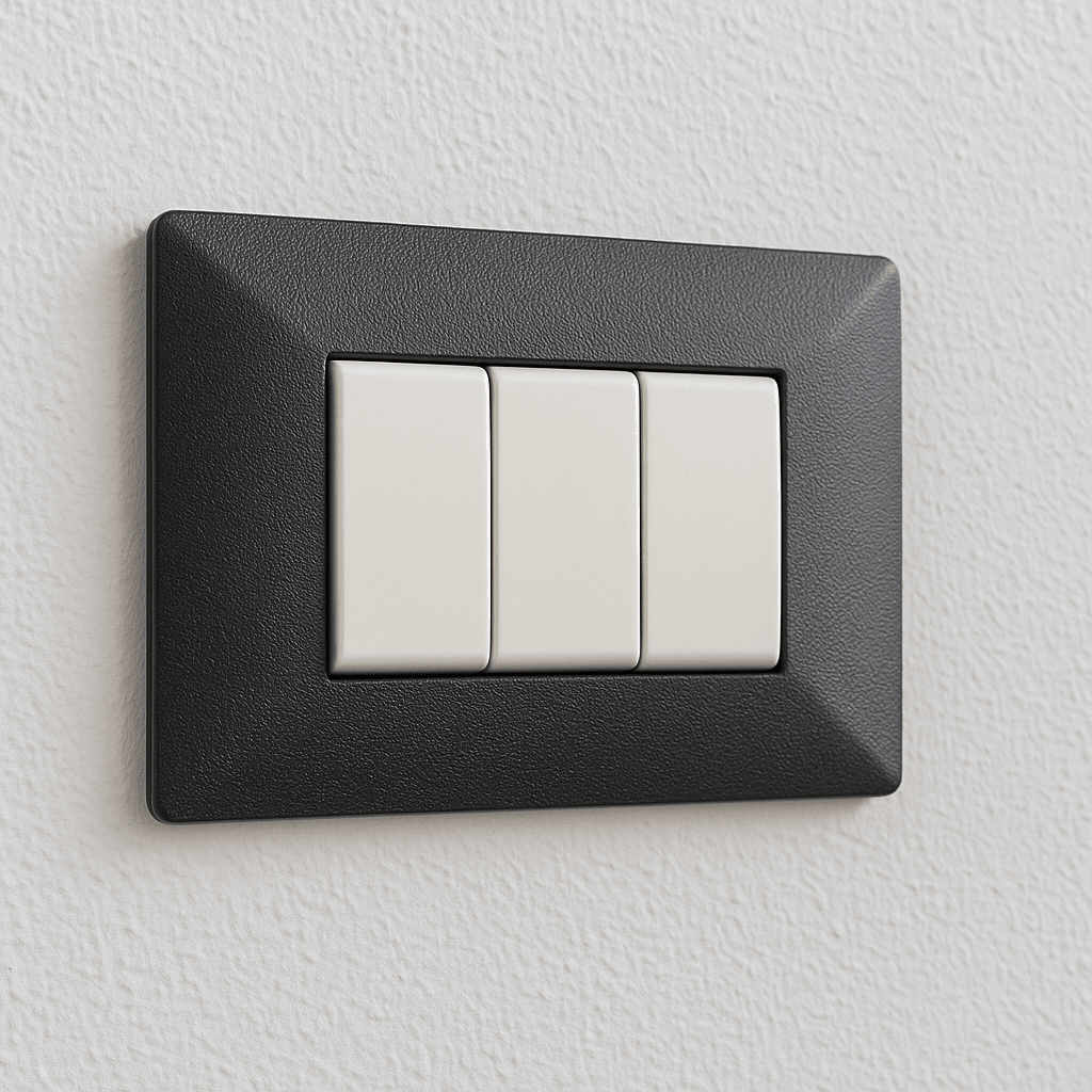Interruttori e Placche Serie EASY – Modulari, Resistenti e Facili da Installare - Lemag srl