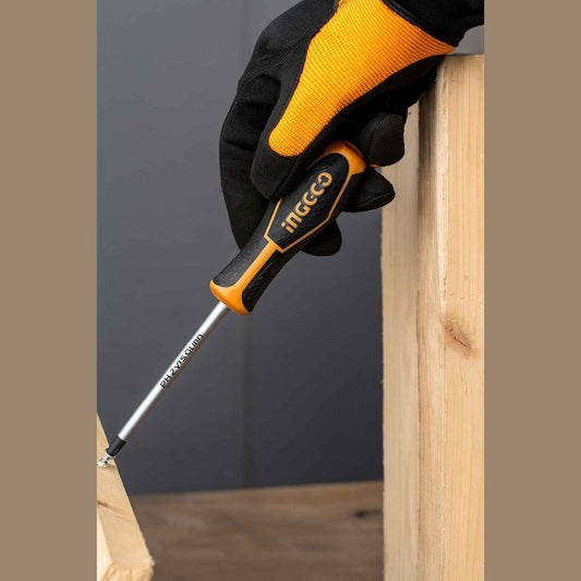 Set cacciaviti Ingco HKSD0628 – 6 pezzi punta magnetica per uso professionale - Lemag srl
