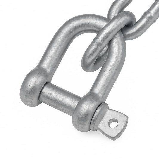 2x Grillo a D 10 mm – Acciaio Zincato Resistente per Sollevamento e Nautica – LEMAG SRL - Lemag srl