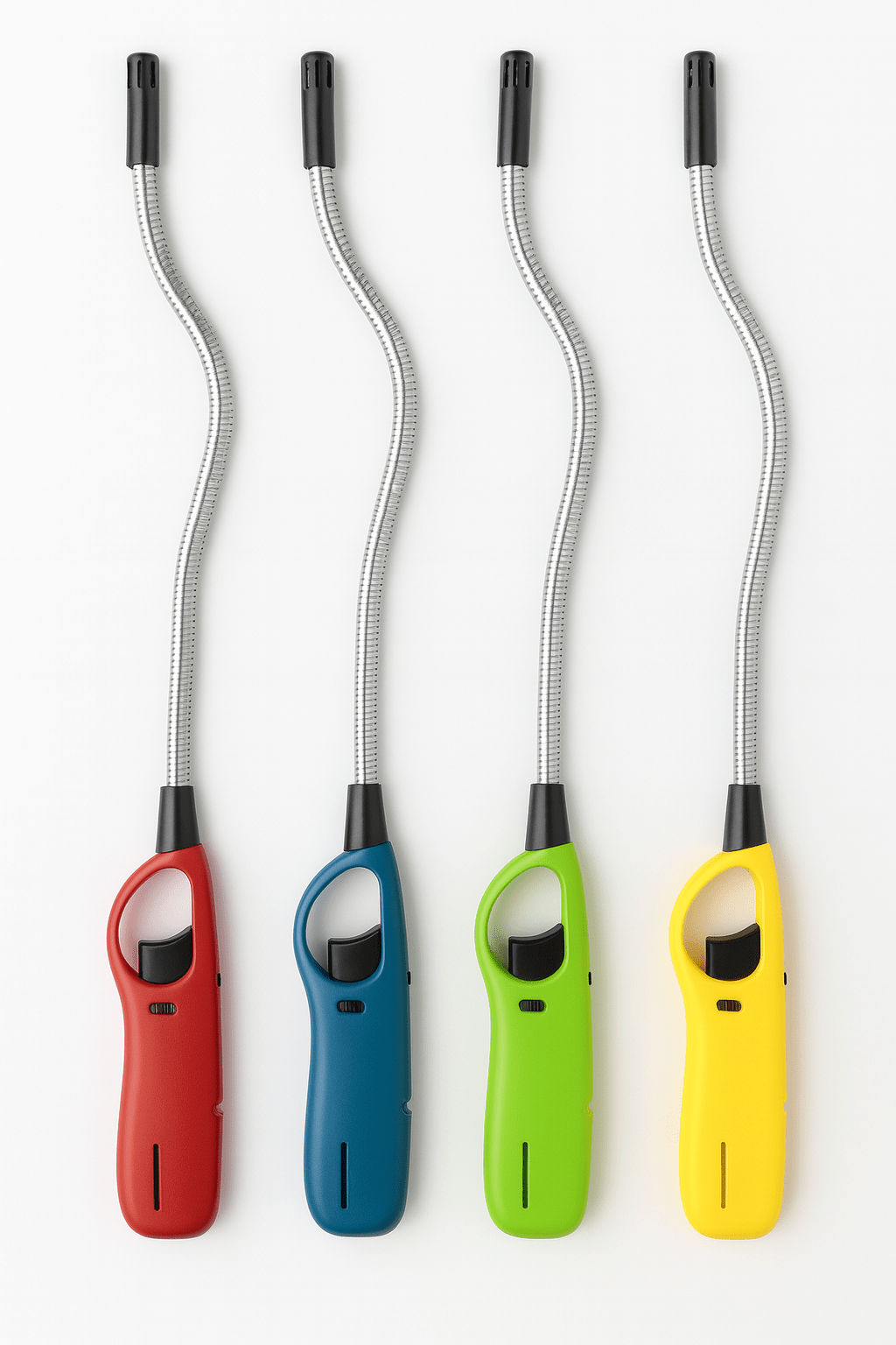 Set 4 Accendigas Lungo Flessibile Ricaricabile Accendino Cucina BBQ LEMAG SRL - Lemag srl