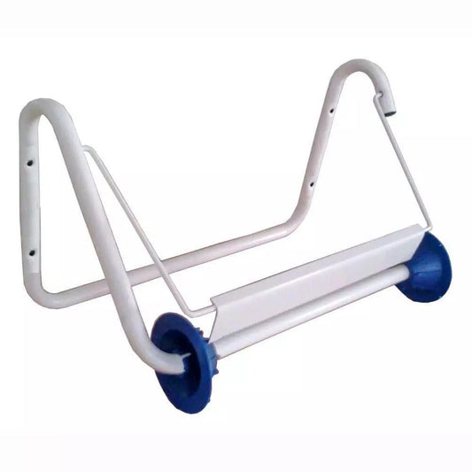 Dispenser Portarotolo da Parete industriale per Bobina Carta in acciaio BIANCO - Lemag srl