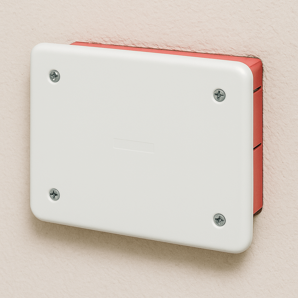 Gewiss GW48002 Cassetta derivazione 118x96x50 mm con coperchio bianco RAL9016 - Lemag srl