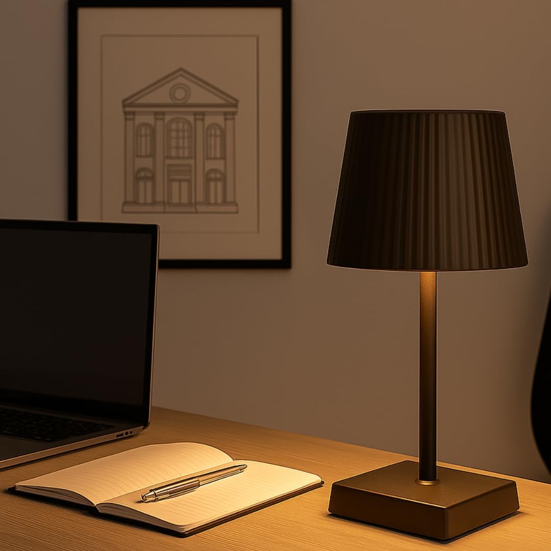 Lampada LED Ricaricabile da Tavolo Touch Bianca Fredda per Scrivania o Comodino - Lemag srl