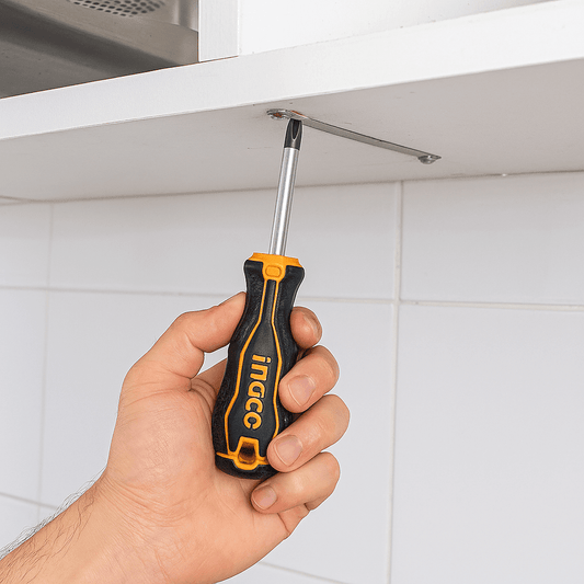Cacciavite Phillips Ingco 8x150 mm – punta magnetica, impugnatura ergonomica - Lemag srl
