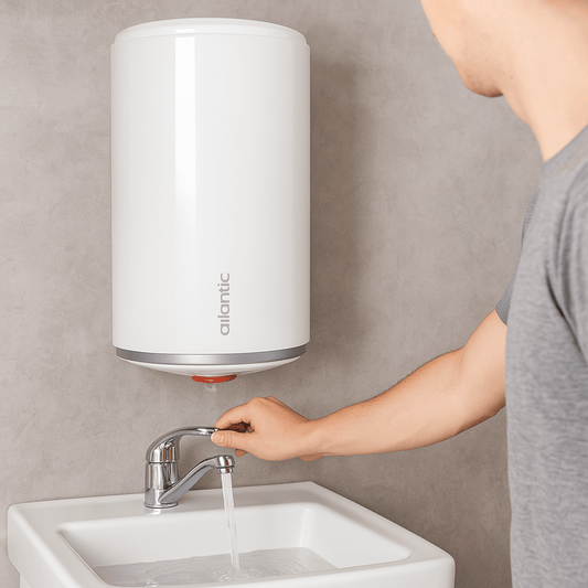 Scaldacqua Elettrico EGO 10L Verticale Sopra Lavello – 1.2kW Groupe Atlantic - Lemag srl