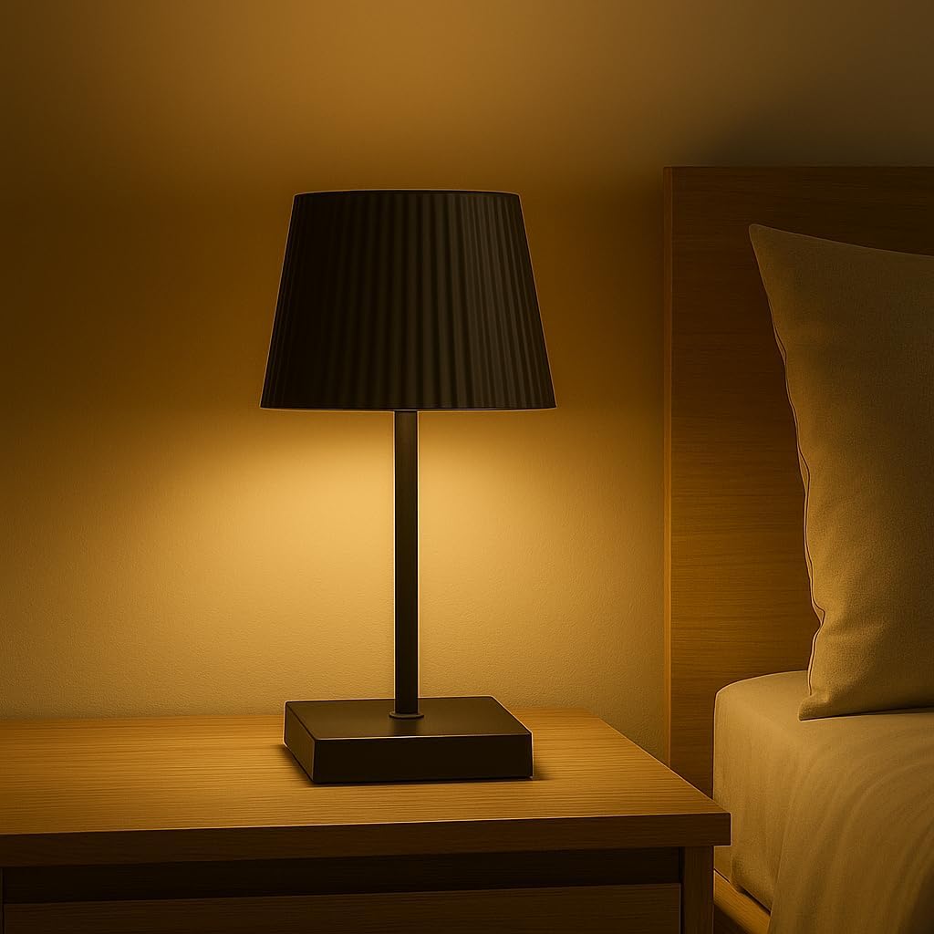 Lampada LED Ricaricabile da Tavolo Touch Bianca Fredda per Scrivania o Comodino - Lemag srl