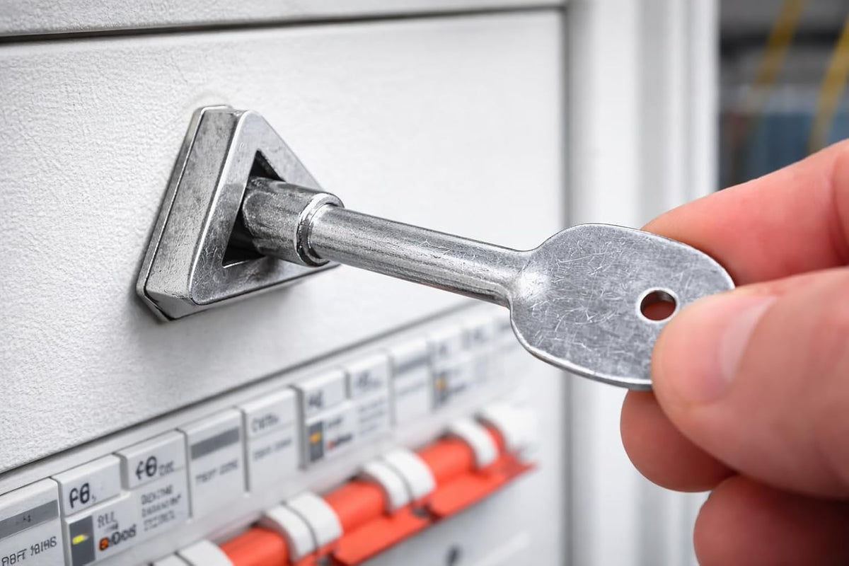Chiave Triangolare in Acciaio per Quadri Elettrici e Contatori - Lemag srl