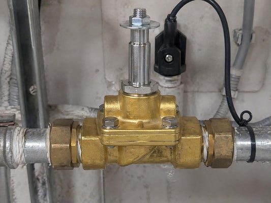 Elettrovalvola acqua normalmente aperta VE7321 per impianti e irrigazione – dettaglio