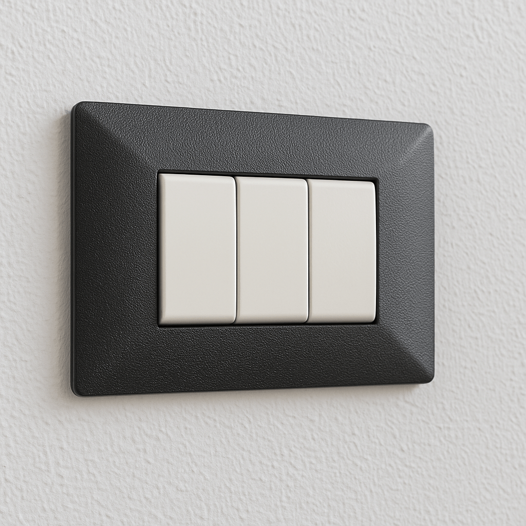 Interruttori e Placche Serie EASY – Modulari, Resistenti e Facili da Installare - Lemag srl