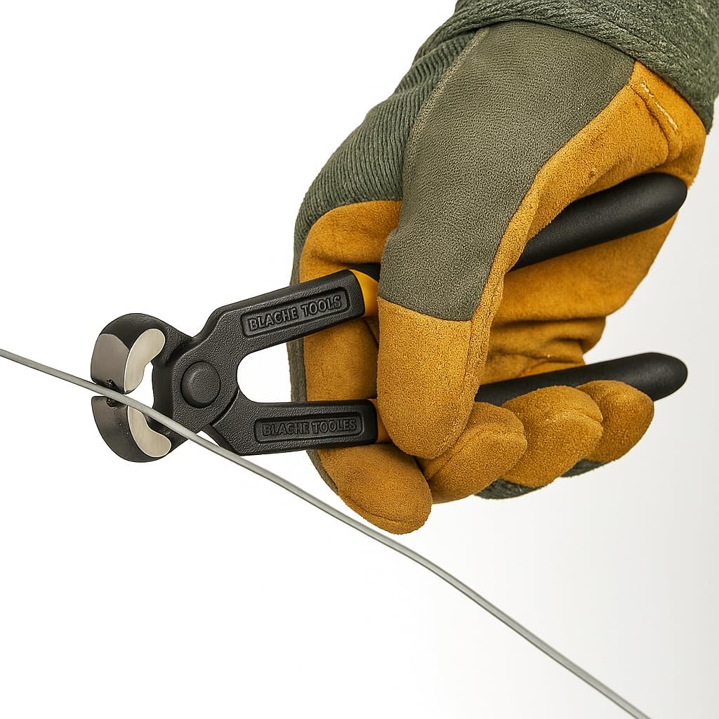 Tenaglia Ferraioli e Cementisti 200 mm – Pinza Nera in Acciaio Bonderizzato - Lemag srl