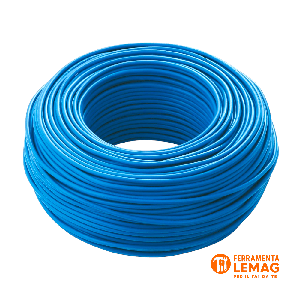 Cavo elettrico Icel FS17 1x2,5 mm² blu, unipolare in PVC flessibile, matassa - Lemag srl