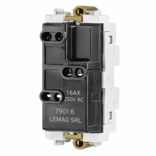 Interruttore a bilanciere 7901.6 bianco unipolare 16AX 250V – dettaglio