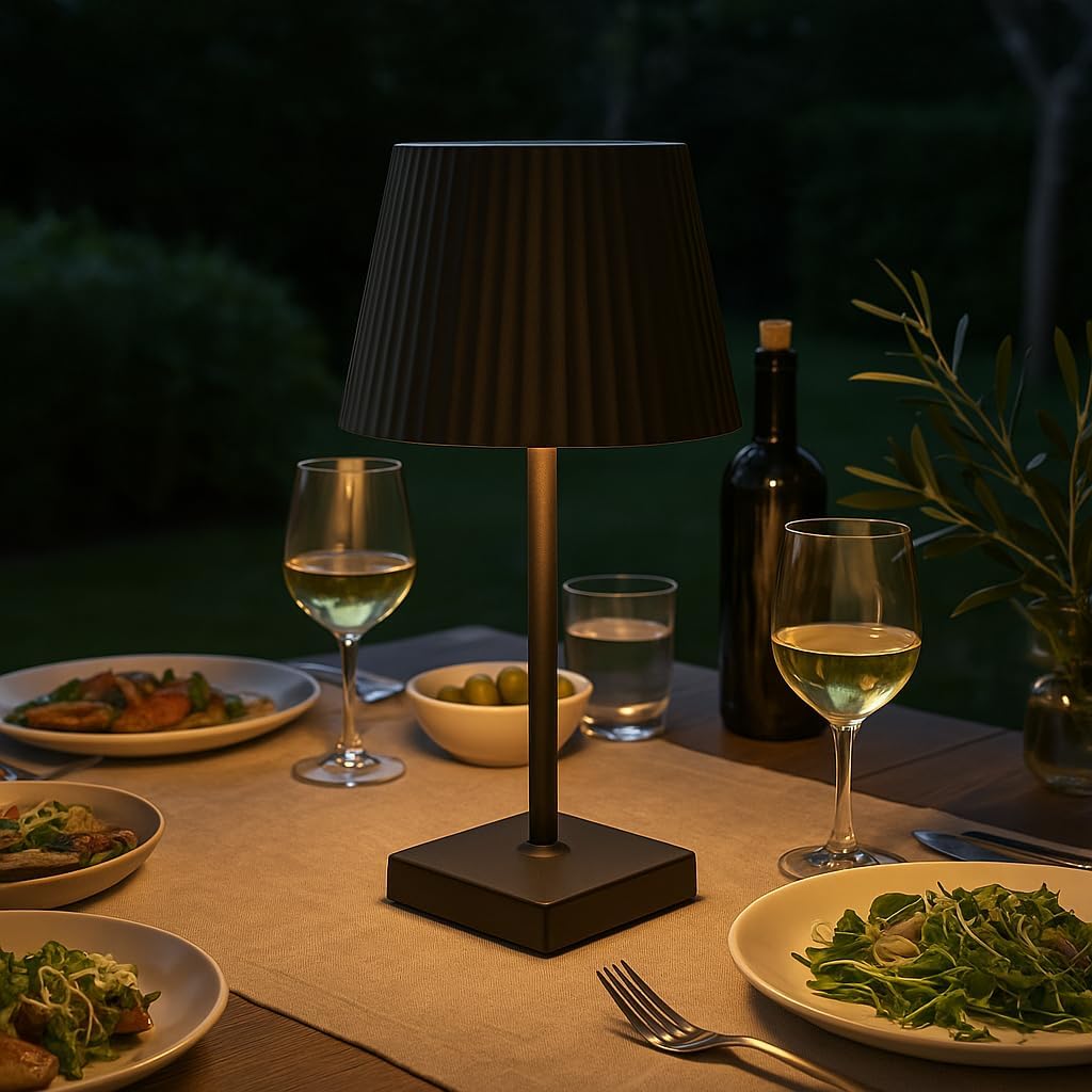 Lampada LED Ricaricabile da Tavolo Touch Bianca Fredda per Scrivania o Comodino - Lemag srl