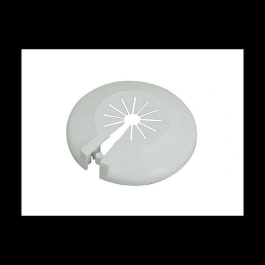 Rosetta PVC Foro Universale Bianca – Confezione da 10 Pezzi - Lemag srl