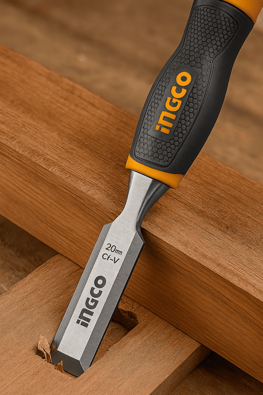 Ingco scalpello per legno 25 mm, robusto e preciso per scavi e rifiniture - Lemag srl