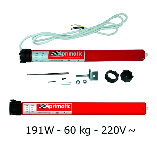 Motore Tapparella 3 X 191W 60kg 50Nm – 220V Automazione Tende e Avvolgibili – Lemag - Lemag srl