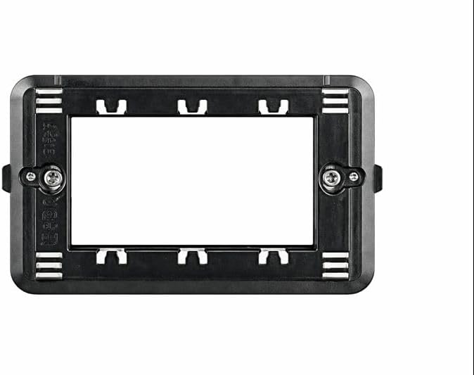 Supporto Placca Interruttori Serie EASY – Portafrutti per Impianti Elettrici – Varianti 3 Posti / 4 Posti / 6 Posti - Lemag srl
