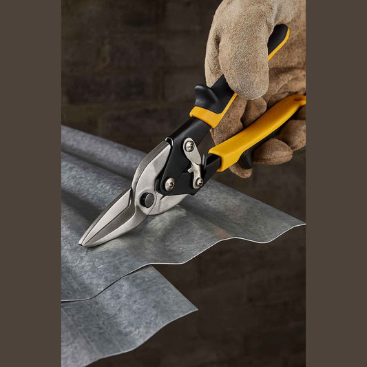Forbice taglio sinistro INGCO HTSN0110L, precisa su lamiere e metalli sottili - Lemag srl