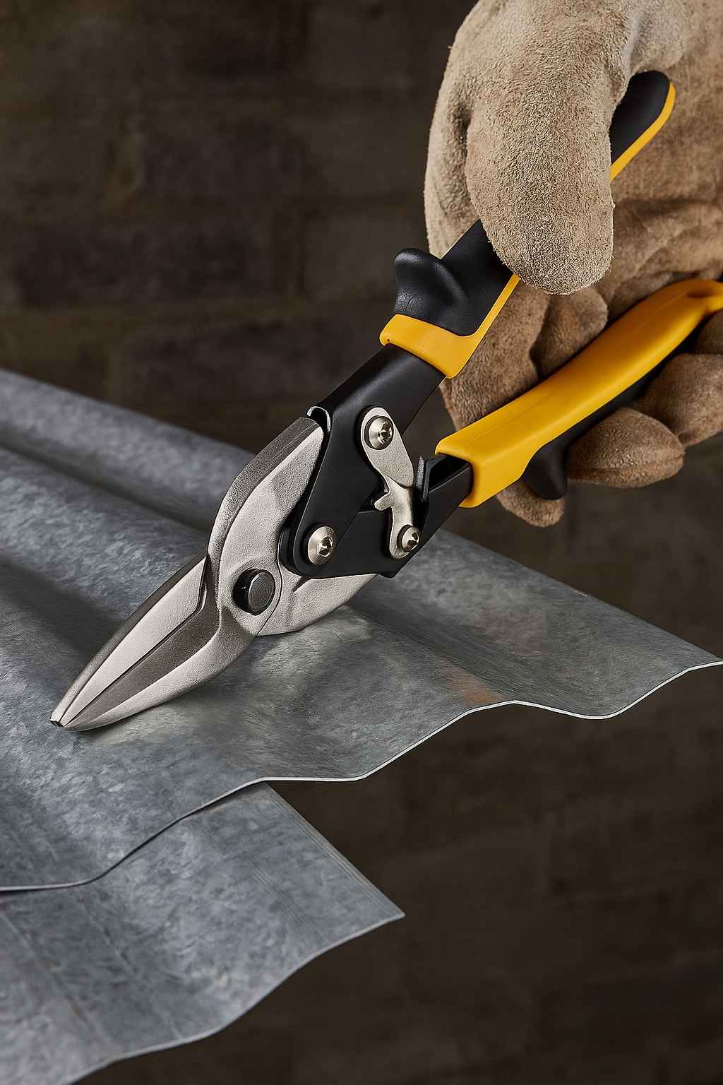 Forbice taglio sinistro INGCO HTSN0110L, precisa su lamiere e metalli sottili - Lemag srl