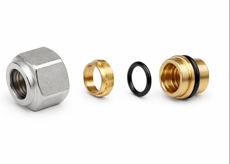 Adattatore per Tubo Rame con Calotta 16 mm – Raccordo Idraulico - Lemag srl