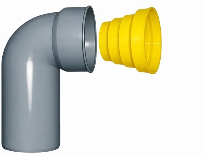 Tappo per Curva Tecnica 40/46/50 mm – Tappo di Chiusura per Raccordi e Scarichi – Ricambio per Impianti Idraulici - Lemag srl