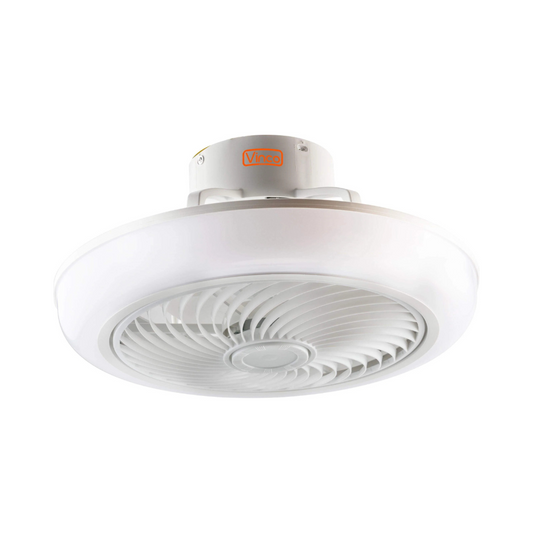 VENTILATORE DA SOFFITTO CON LUCE 5 Pale - 20 Watt