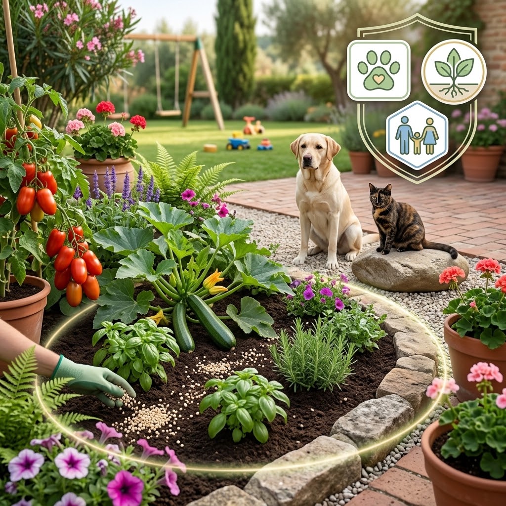Set 2 Disabituante Granulare per Cani e Gatti 2 x 1 kg — Repellente Naturale in Granuli alle Essenze Naturali per Giardino, Aiuole, Allontana e Previene Il Ritorno, Innocuo per Animali e Piante