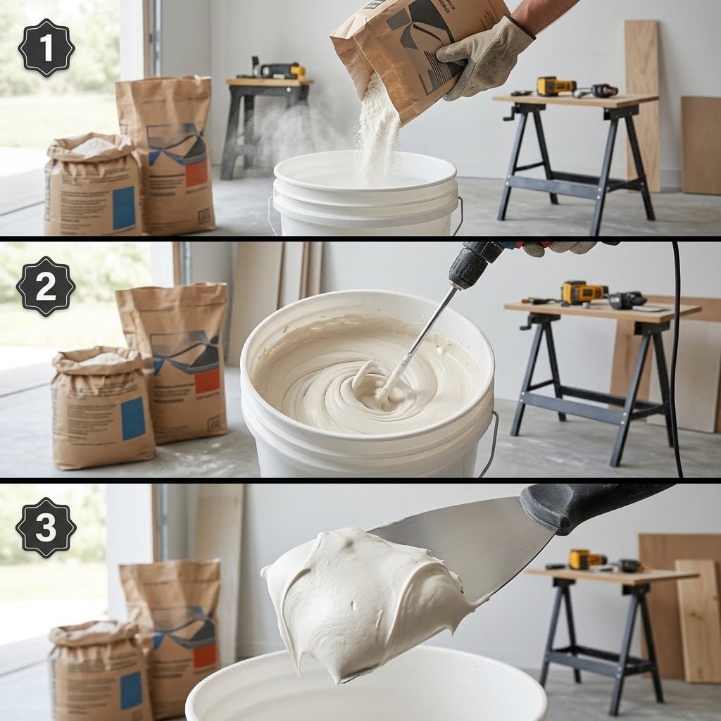 Stucco in Polvere per Cartongesso K5G [FORMATO kg] — A Base Gesso per Rasatura, Stuccatura Giunti, Incollaggio Lastre e Ripristino Intonaci Screpolati, Carteggiabile ad Alta Lavorabilità