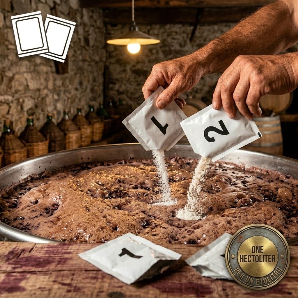 Lemag Kit Vendemmia Cantina Completa — Metabisolfito di Potassio, Lievito Selezionato con Attivante, Acido Tartarico, Chiarificante, 10 Bustine Tannisol, Mostimetro di BABO, Vinometro e Antiflor