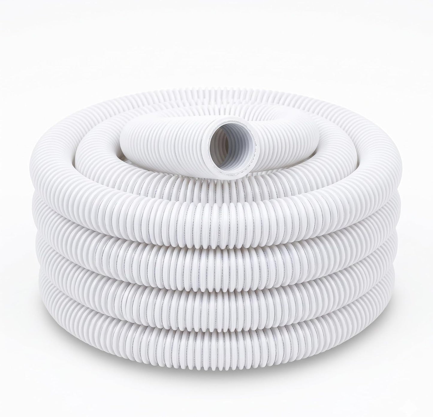 Tubo per Pompe Piscina Ø 32 mm Lunghezza 3 m – Tubo di Collegamento Universale per Pompa Filtro e Clorinatore – Compatibile con Tutti i Sistemi da 32 mm (1"¼) per Piscine