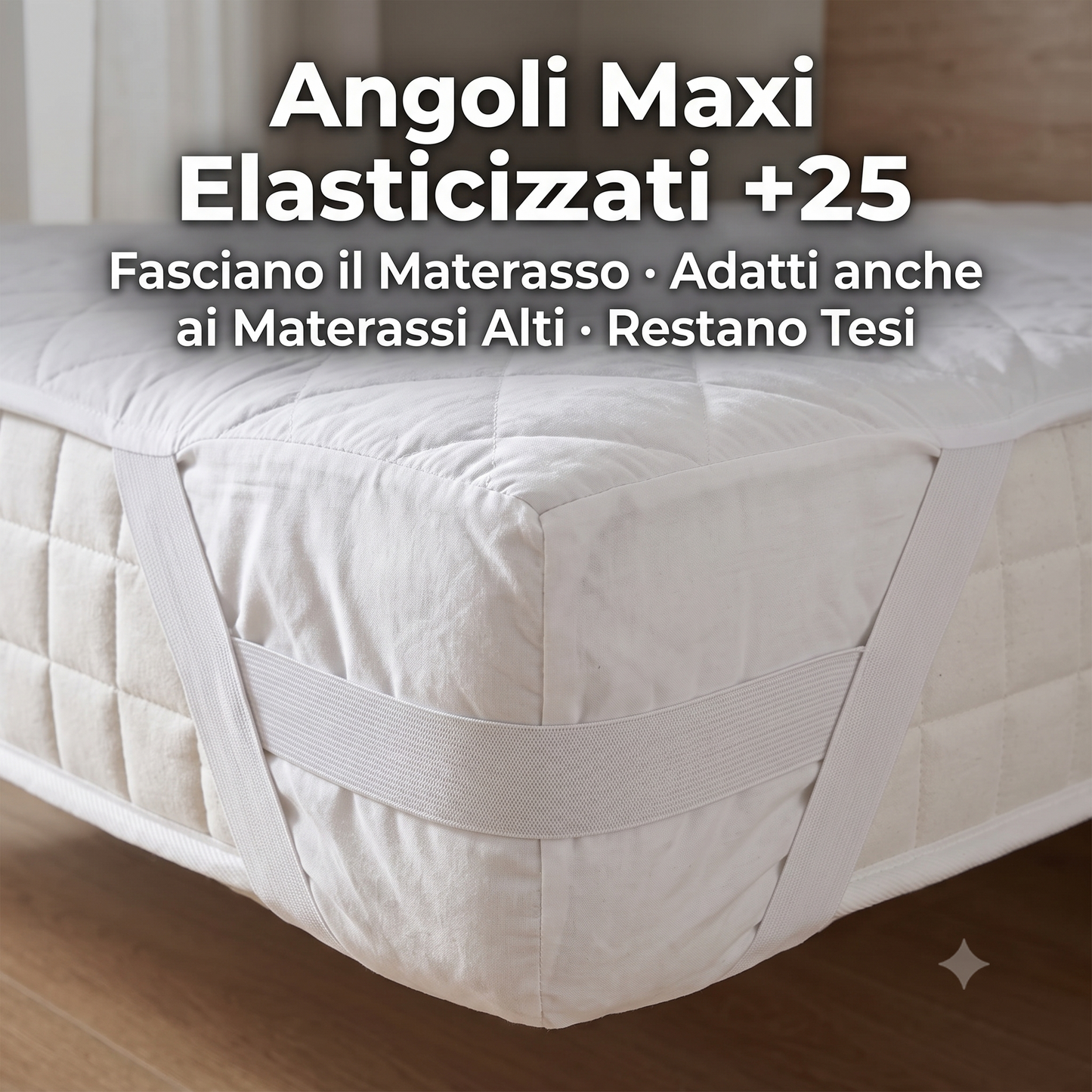 Set 2 Coprimaterasso Singolo 90x200 cm in Spugna Jersey Jacquard – Coprimaterasso 1 Piazza Elasticizzato con Angoli Maxi +25 Salvamaterasso Morbido e Traspirante – 2 Pezzi per il Cambio