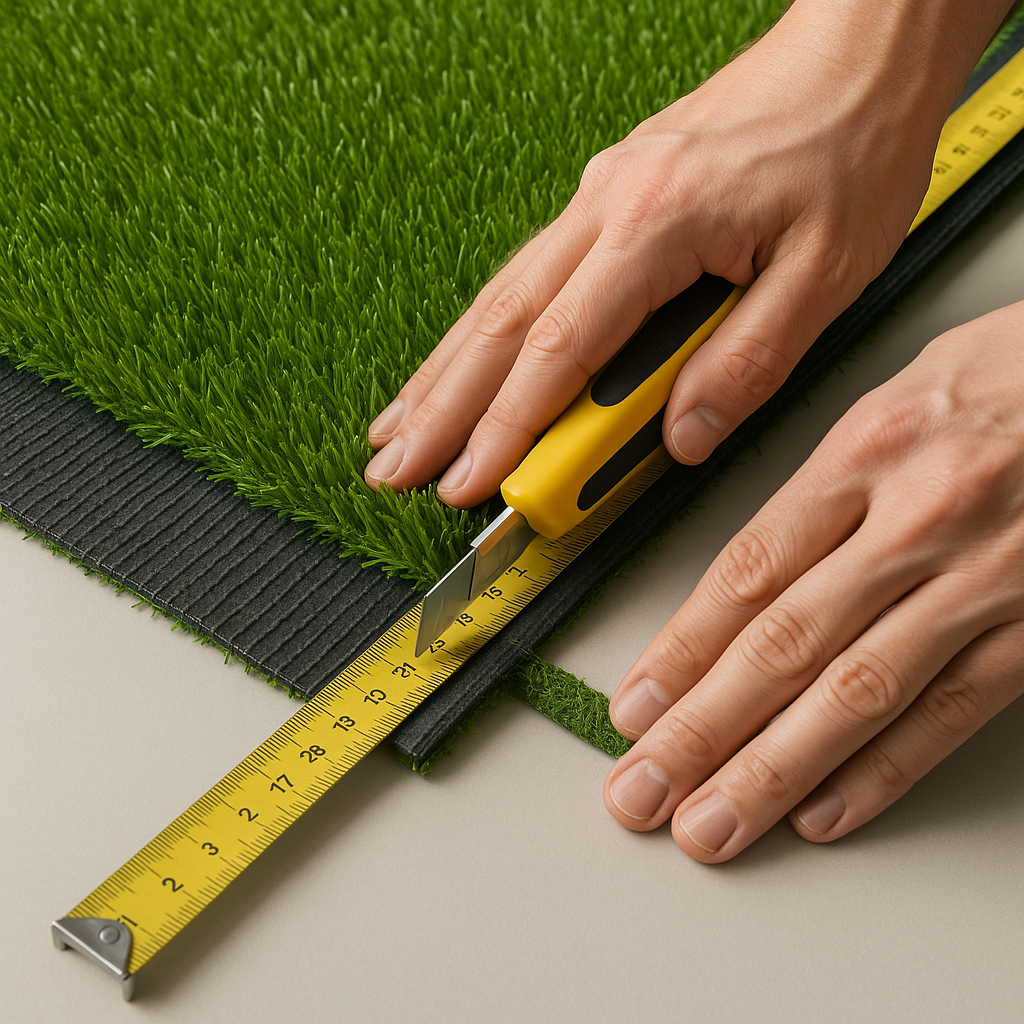 Prato Sintetico 7mm Rotolo H 1m Erba Finta Drenante Balcone Giardino LEMAG SRL