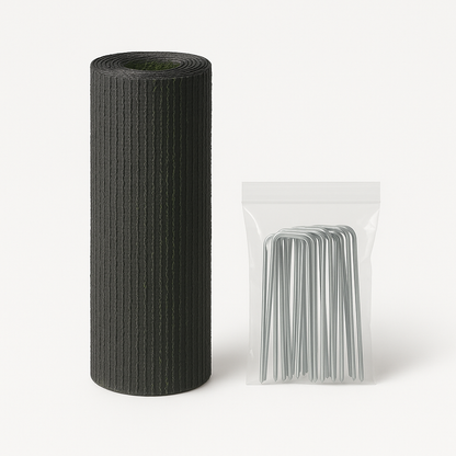 Prato Sintetico 7mm Rotolo H 1m Erba Finta Drenante Balcone Giardino LEMAG SRL