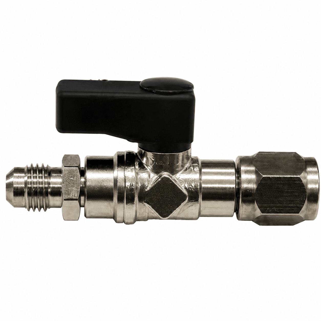 RUBINETTO PER BOMBOLA GAS R32 5/16" Sx x 1/4" M - Lemag srl