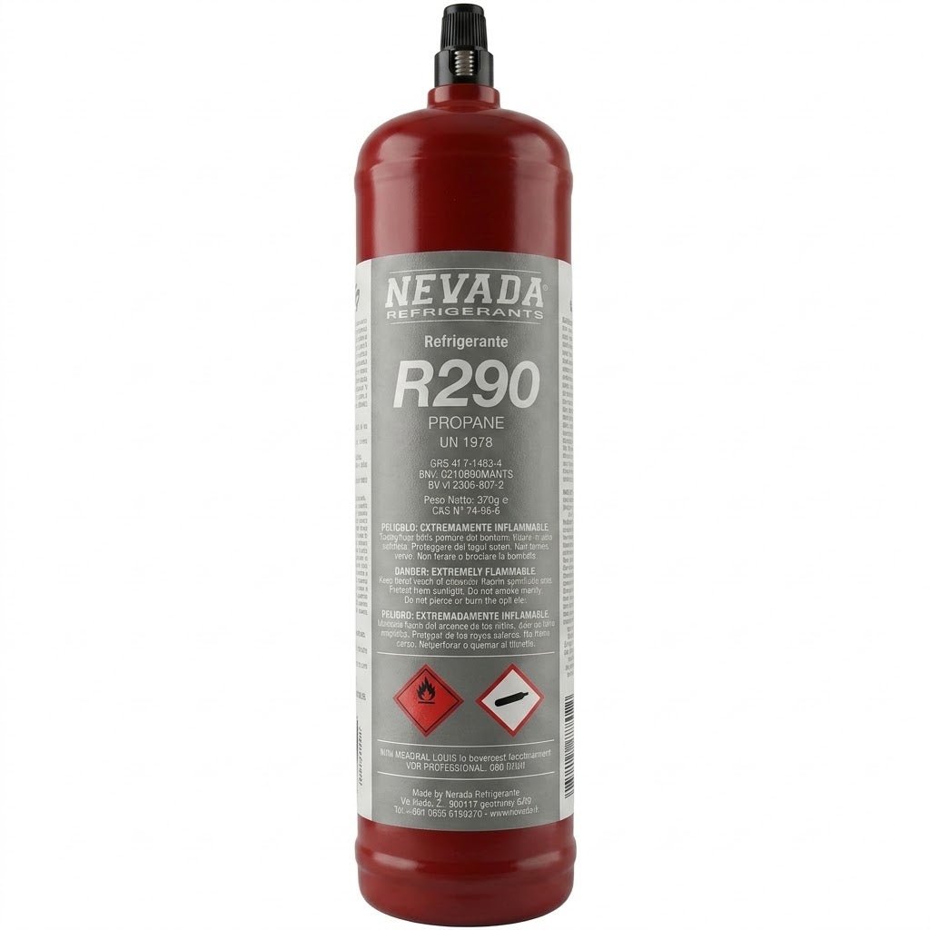 Bombola di gas refrigerante R290 Nevada Propano ad alta purezza con GWP 3.