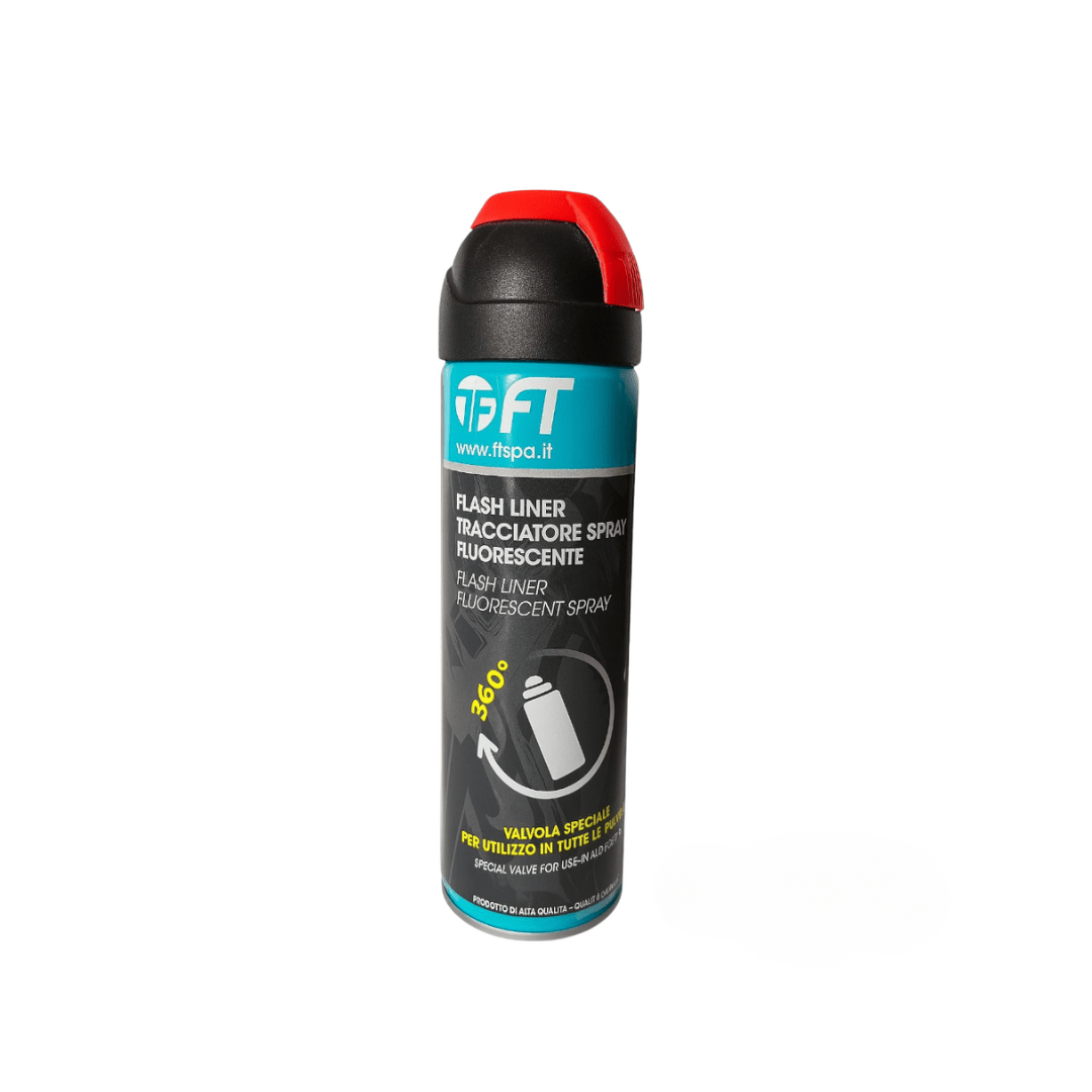 Spray Tracciatore Fluorescente Rosso 500 ml – Cantiere Segnalazione – Lemag SRL - Lemag srl