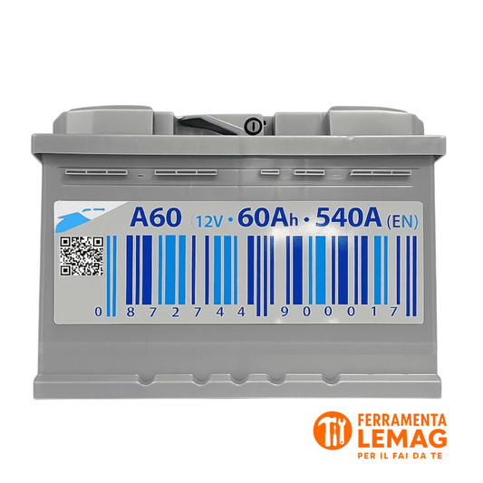 Batteria Auto 12V 74Ah DX – Spunto 600A – Pronta all’Uso – Potente e Affidabile - Lemag srl