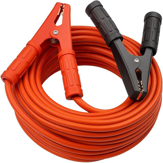 Cavi Avviamento Batteria 600 AMP 3 m – Alluminio Ramato Ø 10 mm - Lemag srl