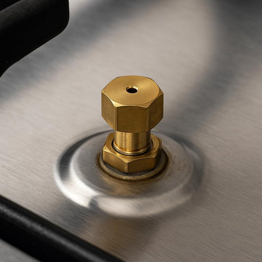 Set 10 Ugelli Gas Lemag per Cucina – Metano e GPL – Ottone Universale MTN - Lemag srl