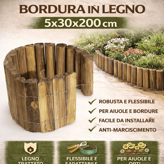 Rollerboard 5x30x200 cm Tavola Scorrevole Legno per Trasporto Carichi - Lemag srl