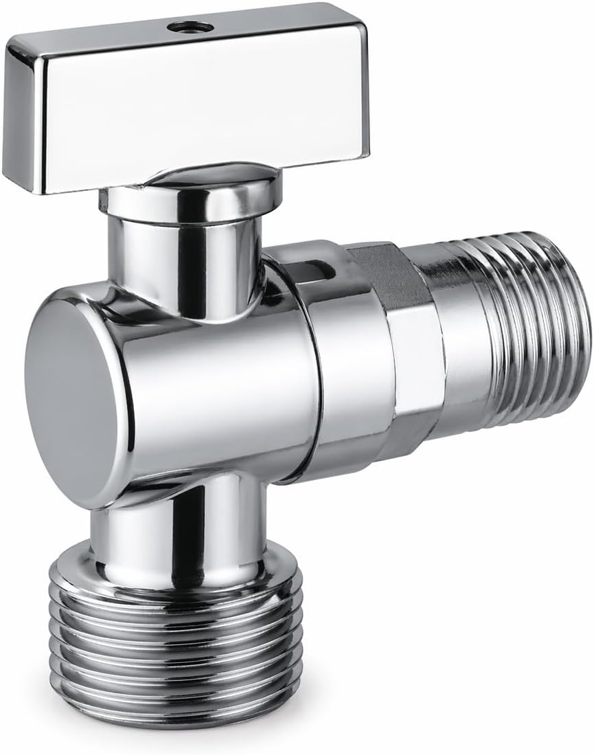 Rubinetto Lavatrice a Sfera 1/2" x 3/4" Valvola Acqua Attacco Standard Resistente per Lavatrice e Lavastoviglie - Lemag srl