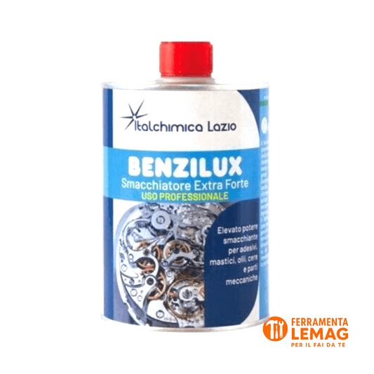 Smacchiatore Extra Forte Benzilux 500ml per Tessuti e Superfici Difficili - Lemag - Lemag srl