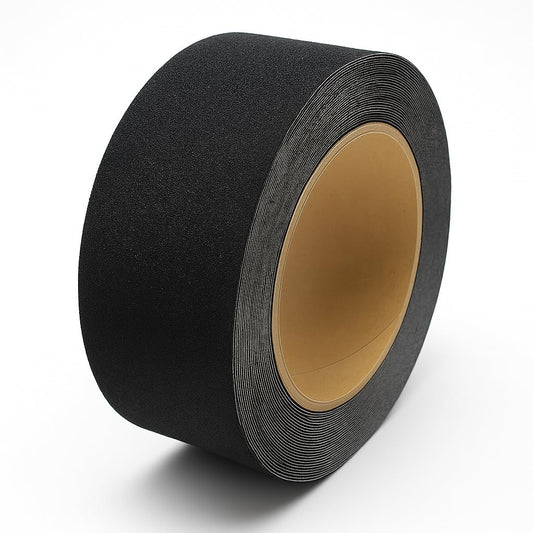 Nastro antiscivolo nero adesivo 25 mm x 18 m per scale e pavimenti – rotolo