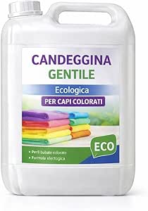Candeggina Delicata 1 - 5 Litri per Bucato Capi Colorati - Lemag srl